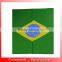 55*55CM Brasil bandana,polyester cotton bandana,country flag bandana