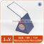 Gift packaging pyramid shaped solid cardboard triangle box