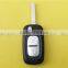 High Quality 2 buttons remote folding key for renault Case Fob with logo