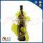 75cl custom design fancy wine glass bottle, empty amber wine bottle with LFGB certificate