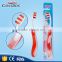 Most popular travel toothbrush with a clear cover