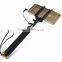 Luxury Wired Selfie Stick Handheld Monopod Built-in Shutter Extendable with Fold Holder For Camera and Smartphone perche selfies
