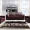 Good Quality Checkered Modern Leathe Sofa Set DH3007
