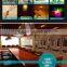 smart blub light bulb 2 IN 1 Portable Wireless Music Smart Colorful RGB Bubble Ball Lamp