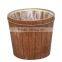 2016 natural decorative mini wooden barrels and buckets wholesale