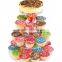 Well polished edge Acrylic Cake Stand Cupcake Wedding Dessert Display Round Tower Holder