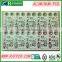 Aluminum metal core Black silkscreen 5oz high WMK pcb