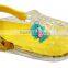 fashion crystal pvc jelly shoes