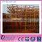 Stationary hydraulic car lifting platform, construction lifter