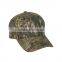 Competitive price custom 100% cotton camo baseball caps with your OEM embroidery logo promotional hat and cap