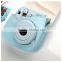 Blue PU Leather Bags Instax Mini 8 Polaroid Instant Case For Fujifilm Camera
