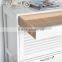 3 layers mordern wooden shoe display rack