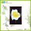 Best selling wood crafts 2016,Creative flower lily painting frame for wall hanging