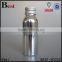55ml bright silver personal care aluminum bottle cap