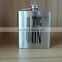 Hot sale promotional gift hip flask/stainless steel chivas whisky flask