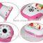 2.4G wireless night vision cctv camera two speaker sound triggered baby monitor