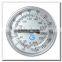 High quality all stainless steel industrial 3" bi-metal back mount thermometer 0-250