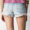 fashion design hot sale ripped denim shorts for women (JXY057 )