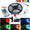 very popular factory rgb led strip kit 5050 RGB strip +44key ir controller+power supply
