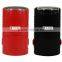 Epress round date stamp with 19cm diameter/ red and black color