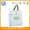 100% Recycled shopping bags with logo canvas tote bag