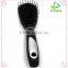 Professional Design factory cheap custom cushion big square paddle plastic handle hair brush