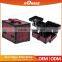 Zebra pattern Plastic PVC Plate Jewerly Cosmetic Makeup Box
