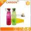 Logo promotion 700ml plastic frosted lemon infuser bottle