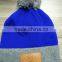 Wholesale Cheap Custom Winter Hat/ Knitted Beanies/ leather patch beanies