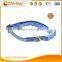 Neck Size 20~30cm Soft Nylon Pet Dog Collar Blue Color, Free Shipping on 49usd order