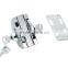 Stainless steel glass door lock latch, frameless sliding glass door door clamp locks