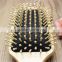 factory big square paddle cushion bamboo wood hair brush