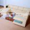 big white leather corner sofa