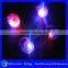 Light up flashing ring promotional gifts soft strawberry multicolors flashing ring