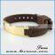 Good price blue personalized silicone bracelets 4 in 1 bio magnetic band