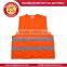 Men's hook and loop reflective safety vest