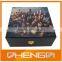 High Quality Customized Made in China Wooden Tea Box with Leather Lining(ZDL-W319)