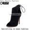 2016 Sexy high heel open toe ankle boots new fashion high heel ankle sandals PF4388