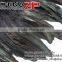 CHINAZP Best Selling Chicken Plume Wholesale Natural Black Half Bronze Rooster Schlappen Feathers Strung