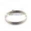 Europe Never Fade Silver Rivet Bracelet Jewelry Stainless Steel Diamond Bangle for women