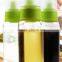Hot sale Small cooking oil glass bottle 240ml QM437