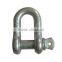 U.S.type shackle, G210 forged D shackle, screw pin d shackle