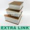 Custom Logo Printed White Kraft Paper Book Shaped Wallet Gift Box