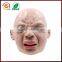 Scary Halloween Costume Funny Real Face Crying Baby Latex Mask