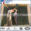 Long term stable supply galvanized / pvc coated heavy chain link fence