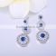 factory direct three round pendant earrings jewelry sets