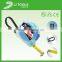 3m high quality rubber cover staninless steel measure tape