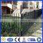 Cheap black powder coated galvanized security backyard metal steel picket fencing