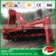 Agricultural side transmission rotary tiller for tractor