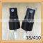 18 410 screw Fancy Black Cosmetic Plastic Spray Pump/Water Mist Sprayer /fine mist sprayer with cap